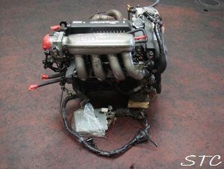 JDM Used Toyota 3SGE Beams Black Cover Engine  