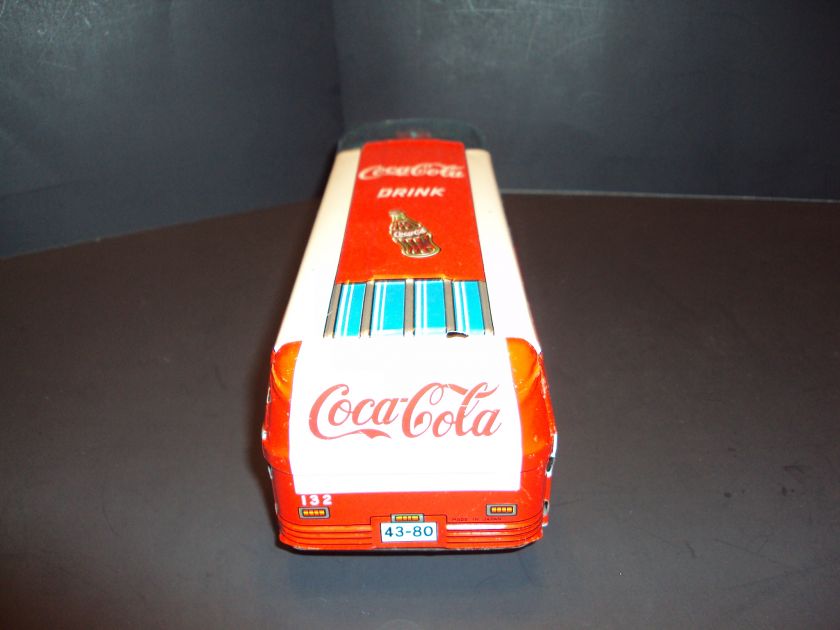 VINTAGE 1960S COCA COLA FRICTION SODA CAR W/RARE BOX  