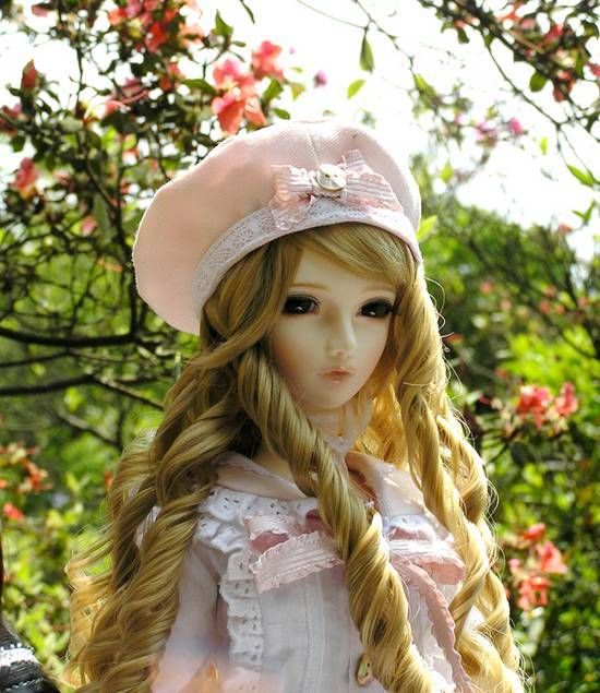 Alice DollLove 1/3 super dollfie Free face up / Fur wig  