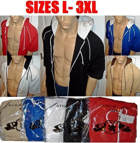 NEW Mens MMA UFC Style Sleeveless Hoodie Shirt L 3X  