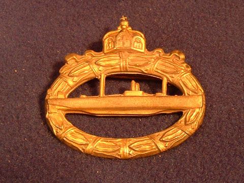 Kriegsmarine WWI German U Boat Medal  