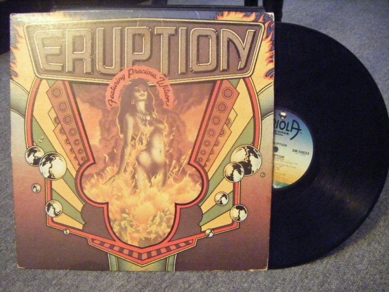 ERUPTION Featuring Precious Wilson LP Orig Ariola 50033  