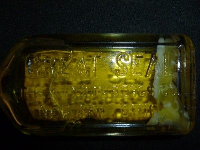 Vintage Pure Sweet Oil Medicine Bottles Styron Beggs Co. N46  