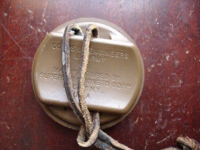    44 CORPS OF ENGINEERS U.S. ARMY Wrist Compass SUPERIOR MAGNETO CORP