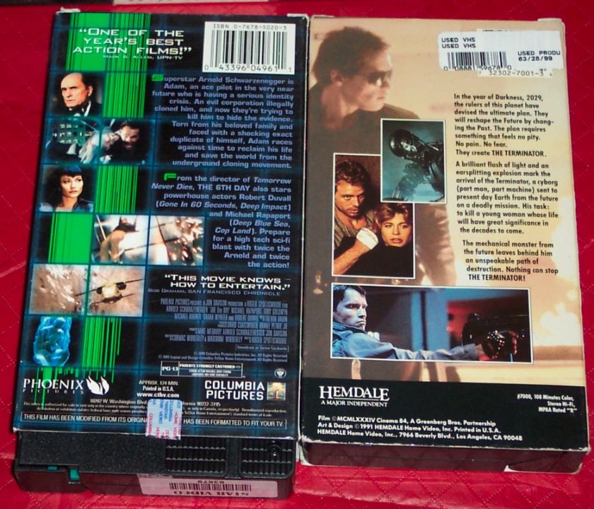 This is authentic release VHS from the manufacturer. We do not sell 