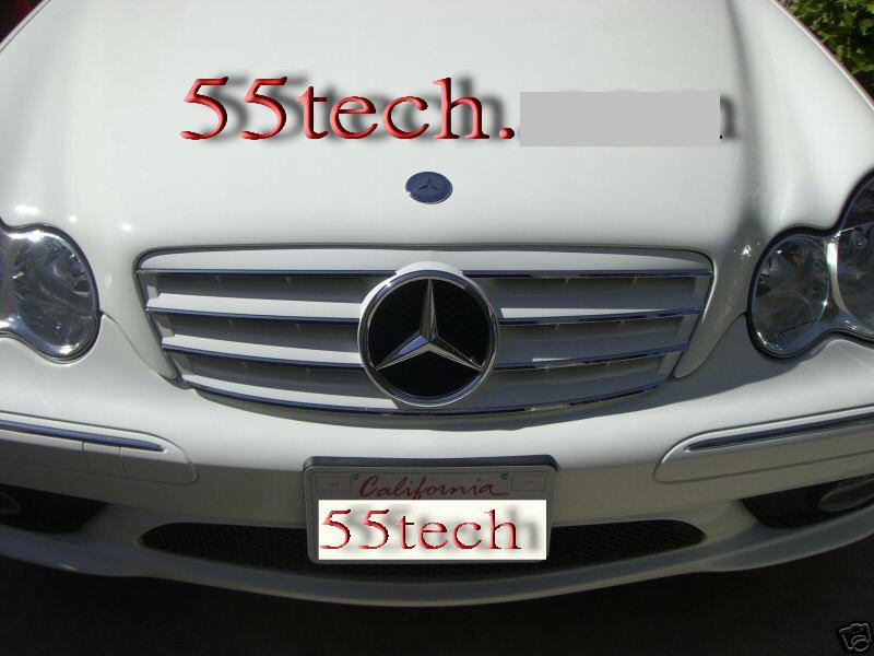 Mercedes W203 Grill C230 C320 C240 Grille C32 WHITE AMG  