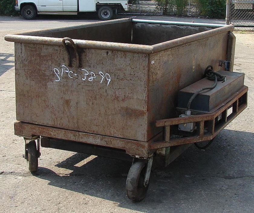 Dough Trough 40 Cubic Foot with Hydraulic Lift & Gate  