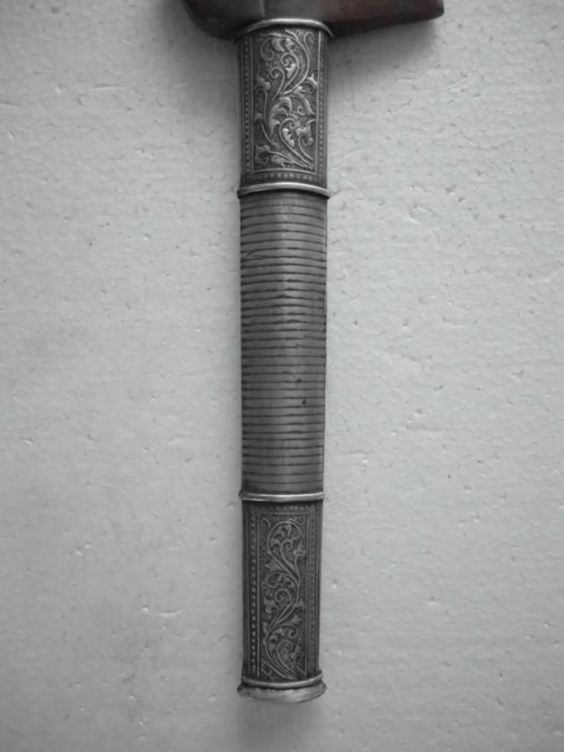 Old straight keris Sumbawa Sepukal kriss kris 17th century rare pamor 