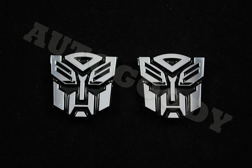 TRANSFORMERS AUTOBOT Emblem Badge optimus prime Camaro  