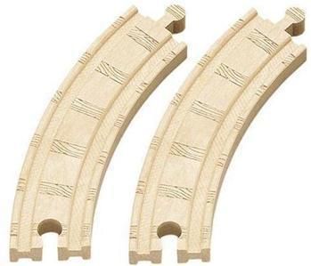 LARGE CURVED TRACK 6.5 Thomas Wooden Train Tank NEW  