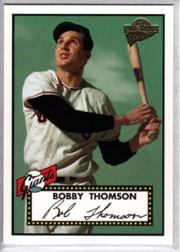 BOBBY THOMSON 2003 Topps Fan Favorites #95  