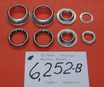 SCHWINN VARSITY, STINGRAY, ETC. BOTTOM BRACKET PARTS, VINTAGE  