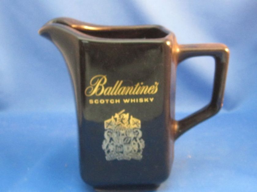 Vintage Ballantines Scotch Whiskey Pitcher/Jug  