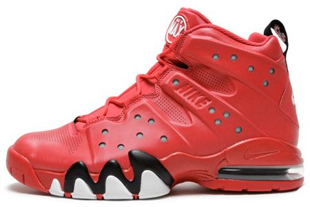 Mens Nike Air Max Barkley Action Red Black White 488119 601  