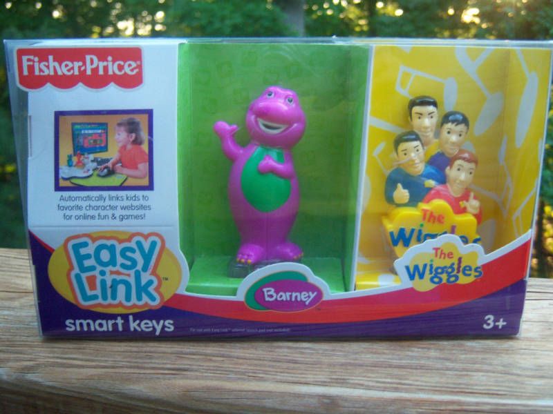 Fisher Price Easy Link Barney Wiggles NEW NIP  