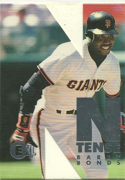 Barry Bonds 1996 Emotion XL N Tense Insert # 2  