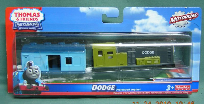 THOMAS & FRIENDS TRACKMASTER  DODGE w/ CAR MOTORIZED  