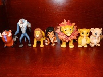 Lion King Simba Nala Pumbaa Scar Rafiki Monkey Figure Lot Disney Baby On Popscreen