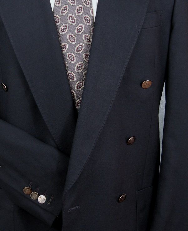 Roger Giunta, Montreal bespoke dbl brst blazer, ~39R  