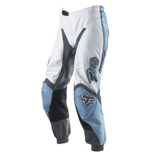 FOX Racing 04024 Girls Kids 180 Racepants WHT Blue W22  