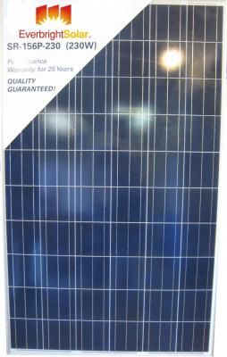 KW   21   230W rated GRADE A Solar Panels, UL CEC made from 3BB 