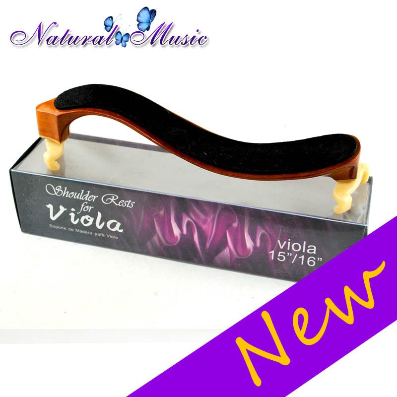 New An Adjustable 15~16 Wooden Viola Shoulder Rest  