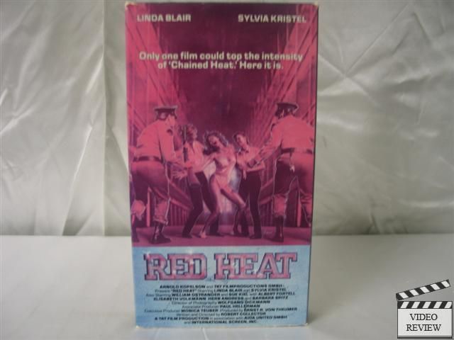 Red Heat VHS Linda Blair, Sylvia Kristel  