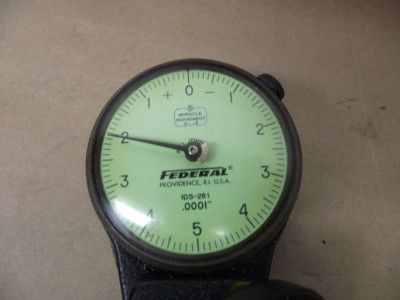 FEDERAL IDS 261 .0001 FULLY JEWELED BOICE BORE GAGE  