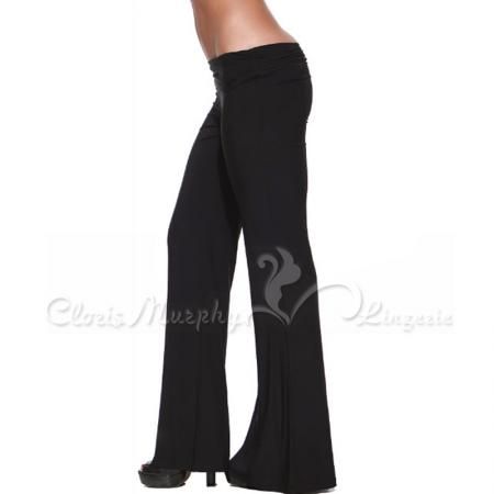 Sexy Low Waist Bell Bottomed Party Leggings Club Flares Casual Pants 