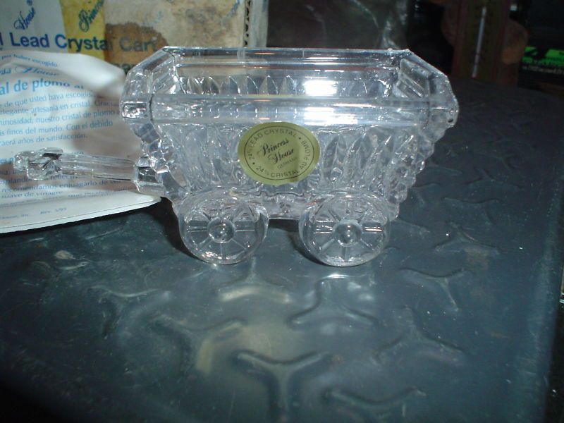 PRINCESS HOUSE LEAD CRYSTAL CART  