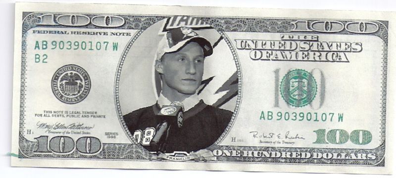 Steven Stamkos $100 Bill Novelty Money   Lightning  