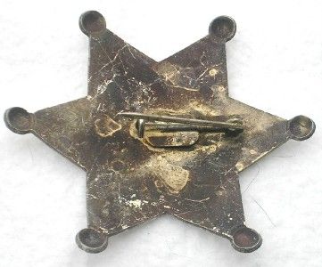 California Southern Pacific Railroad RR Police Badge  