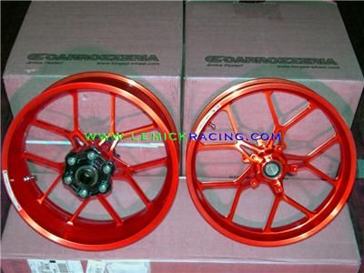 CARROZZERIA FORGED ALUMINIUM WHEELS ZX10R ZX10 ZX 10  