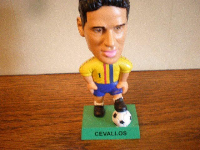 Cevallos #1 Ecuador Soccer Bobble Head Z Figure New  