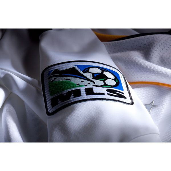 LA Galaxy 2011 Long Sleeve Home Authentic Soccer Techfit Jersey