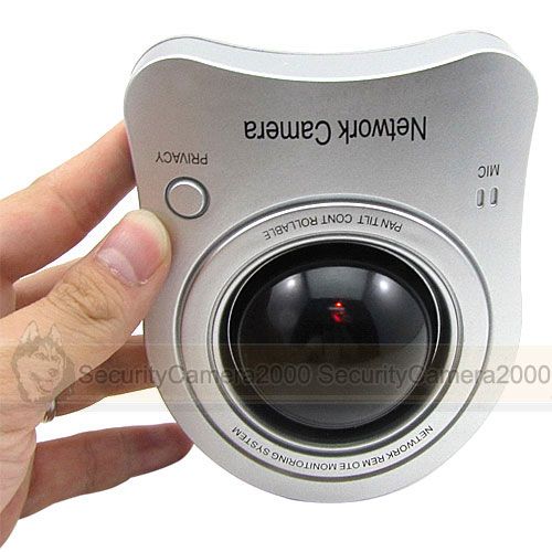 Flash Light Indoor Fake IP Camera Home Security Door  