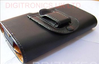 LEATHER WALLET CASE COVER HOLSTER WITH BELT CLIP FOR NOKIA LUMIA 710 