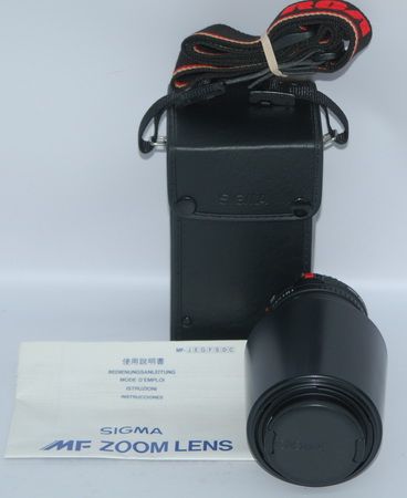 SIGMA MF DL ZOOM MACRO SUPER CAMERA LENS 75 300MM 14 5.6  