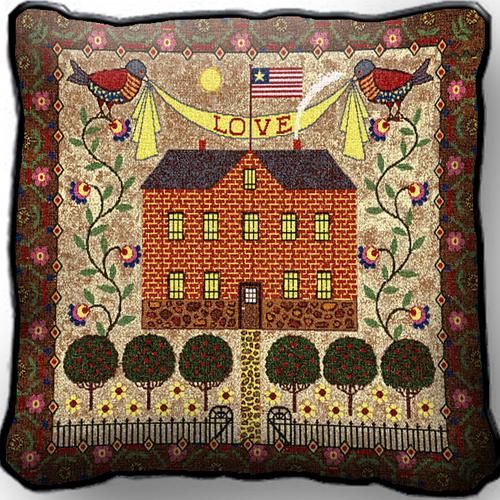 Home Sweet Home Tapestry Throw Toss Pillow Gift  