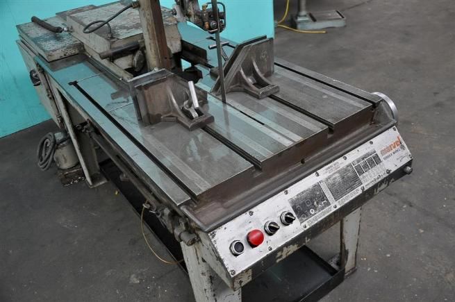   VERTICAL TILTING BAND SAW, 18 CAP, 50 450 FPM VARI SPEED DRIVE  