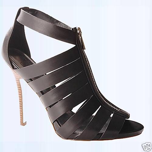 Jessica Simpson Hello Blk Hi Heel Gladiator Size 8.5  