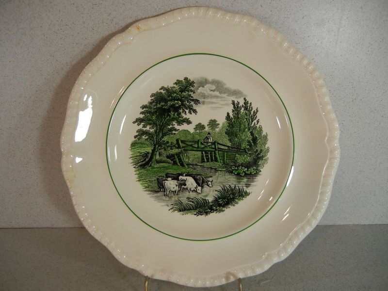 Copeland Spode Rural Scenes 8351 Luncheon Plate(s)  