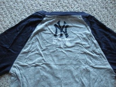   SECRET NY YANKEES CREWNECK L LARGE T SHIRT DESIGNATED KISSER  