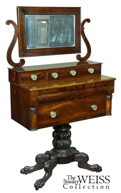 SWC Classical Mahogany Dressing Table, c.1825  