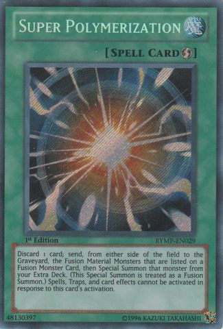 Super Polymerization RYMP EN029 1st M/NM Yu Gi Oh  