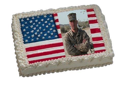 MILITARY LOGOS CAKE OR CUPCAKE TOPPERS  