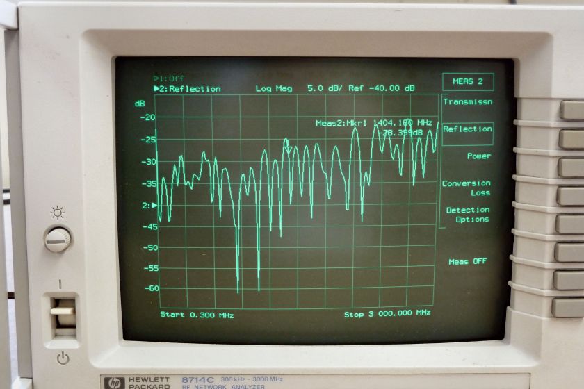 HP/Agilent 8714C 300 kHz 3.0GHz Network Analyzer ( with Calibration 