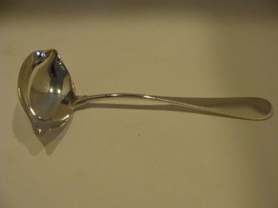 RARE Vintage Anton MICHELSEN Denmark Sleek STERLING LADLE  