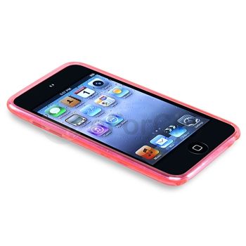   TPU Hard Case COVER+LCD PROTECTOR For iPod Touch 4 4th G Gen  