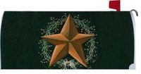 New Magnetic MAILBOX COVER Berry Vine RUSTY BARN STAR  